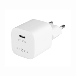 Incarcator EU Type-C 30W - Fixed Mini FIXC30M-C-WH - White 