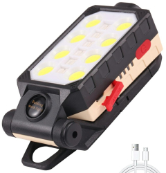 Lampa de lucru USB IPX6 negru 