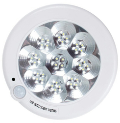 Plafoniera LED cu senzor de miscare 36 LED-uri alb 