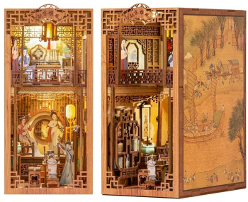 Puzzle 3D Cotor de carte DIY Elegant Song Cutebee 239 piese 