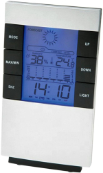 Statie meteo electronica plastic 14 cm x 8 cm x 4 cm 
