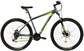 Bicicleta MTB Colinelli COL27 Marimea M 29 inch Verde Schimbator Shimano Altus 24 Viteze Cadru Aluminiu Frane pe Disc 