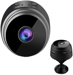 Camera Spion de supraveghere WiFi A9 Senzor de miscare HD 1080 Negru