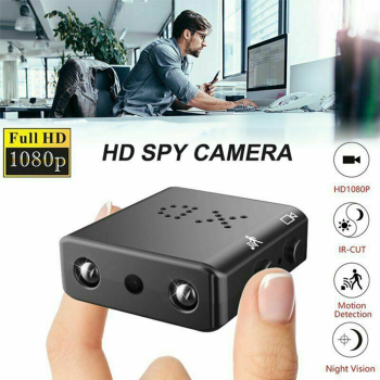 Camera Spion Mini XD01 Wi-Fi Transmisie Live Full HD Senzor de miscare Alarma Audio-Video 