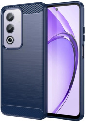 Husa pentru Oppo A80 5G - Techsuit Carbon Silicone - Blue 