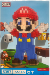 Set de constructie Super Mario Brothers Mario 1727 piese 