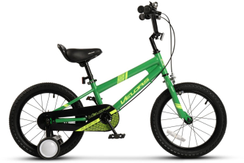 Bicicleta Copii 5-7 ani Velors V1803B 18 Verde/Negru 