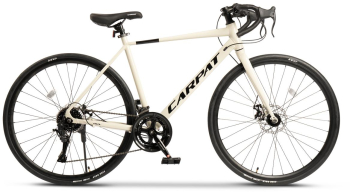Bicicleta Cursiera/Cyclocross Carpat Adv C28320RG 28 Crem/Negru Aluminiu 16 Viteze Echipare A3-LTW00 Frane Disc Cabluri Integrate 
