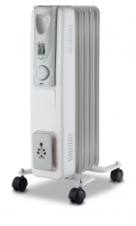 Calorifer electric cu ulei 5 elementi cu termostat 3 trepte de putere max 1000 W Victronic VC5 