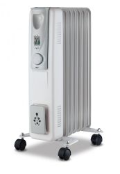 Calorifer electric cu ulei 7 elementi cu termostat 3 trepte de putere max 1500 W Victronic OFR7
