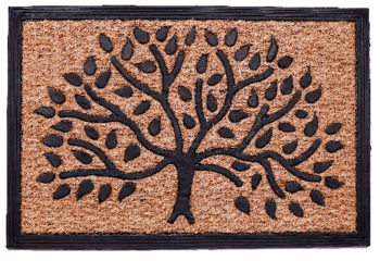 Covoras intrare din cauciuc si fibre cocos dreptunghiular 45 x 75 cm Grunberg IDM40613 diverse modele