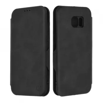 Husa pentru Samsung Galaxy S7 Edge Techsuit Safe Wallet Plus Black 