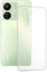 Husa pentru Xiaomi Redmi 13C 4G / Poco C65 - Techsuit Clear Silicone Camera Protection - Transparent 