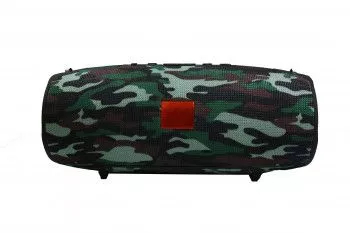 Boxa portabila Charge Xtreme Boombox WaterProof 10000 mAh cu Bluetooth USB Aux Intrare Camouflage 5 v Iesire pentru incarcare 