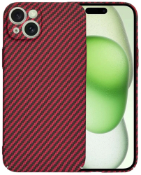 Husa pentru iPhone 11 Pro Max - Techsuit Carbonite FiberShell - Red 