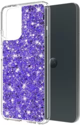 Husa pentru Motorola Moto G14 - Techsuit Sparkly Glitter - Purple 