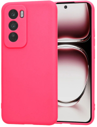 Husa pentru Oppo Reno12 Pro - Techsuit SoftFlex - Hot Pink 