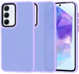 Husa pentru Samsung Galaxy A55 5G - Techsuit HaloFrostA Series - Light Purple 