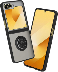 Husa pentru Samsung Galaxy Z Flip6 - Techsuit Glinth - Black 