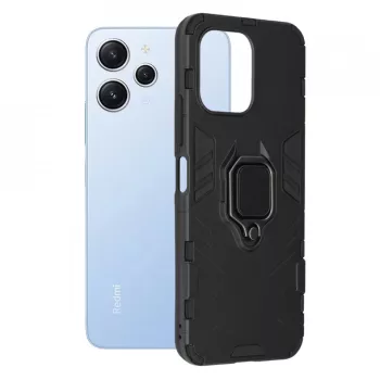 Husa pentru Xiaomi Redmi 12 4G / 12 5G - Techsuit Silicone Shield - Black 
