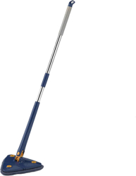 Mop inovativ reglabil rotire 360 albastru