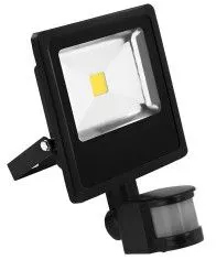 Proiector de Lumina LED cu Senzor de Miscare Putere 10 W 760 Lm Lumina de Zi Alba 6000 K Rezistent la Apa IP66 Negru 