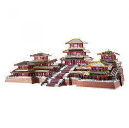 Puzzle 3D Piececool Palatul Epang Metal 186 piese 