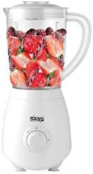 Blender DSP KJ2002 2 viteze functie puls capacitate 1.5L alb 21x38cm 