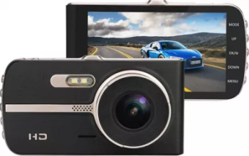 Camera Auto DVR KlaussTech 1080p Full HD Display LCD 4 Inch Senzor de miscare Waterproof Port USB MiniHDMI Rezolutie 1920 X 1080p Obiectiv 
