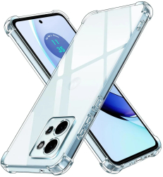 Husa pentru Motorola Edge 50 - Techsuit Shockproof Clear Silicone - Clear 