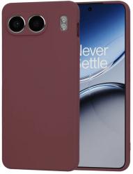 Husa pentru OnePlus Nord 4 - Techsuit SoftFlex - Plum Red 