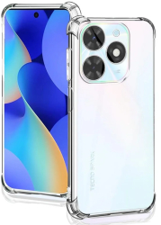Husa pentru Tecno Spark Go 2024 / Spark 20C - Techsuit Shockproof Clear Silicone - Clear 
