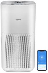 Purificator de aer Smart Levoit Core 600S Wi-Fi Filtru 3 in 1 True HEPA H13 Senzor Calitate Aer Mod Auto Alexa Google Home Panou Coman 