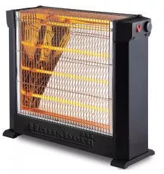 Radiator 4 tuburi quartz putere 2200 W 2 trepte de putere siguranta impotriova rasturnarii
