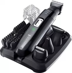 Set de ingrijire personala Remington Groom Kit Lame cu invelis din Titan 4 capete atasabile Mini-sita inclusa Trimmer pentru Detalii 