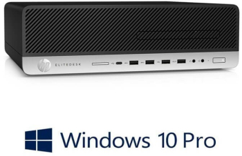 Calculator HP EliteDesk 800 G3 SFF i5-7500 8GB DDR4 256GB SSD Win 10 Pro 