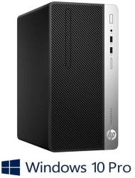 Calculator HP ProDesk 400 G4 MT Quad Core i5-7500 8GB 256GB SSD Win 10 Pro 
