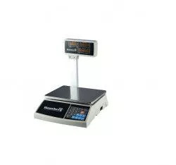 Cantar electronic comercial sk 30 Kg Led-uri luminoase rosii SKYS +Tocator din sticla 