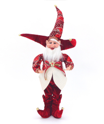 Decoratiune Craciun Spiridus Rosu inaltime 70cm
