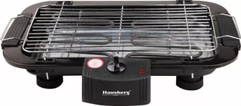 Gratar Electric Hausberg Putere 2000 W Grila din Inox Suprafata mare de lucru Rezistent la Temperaturi Ridicate si Zgarieturi Design