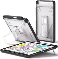 Husa pentru iPad Air 11A 2024 - Ringke Fusion Sketch Stand - Black 