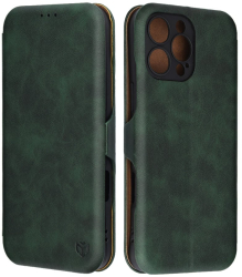 Husa pentru iPhone 16 Pro Max - Techsuit Safe Wallet Plus - Green 