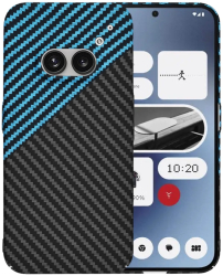 Husa pentru Nothing Phone 2a / 2a Plus - Techsuit Carbonite FiberShell - Blue Pulse 