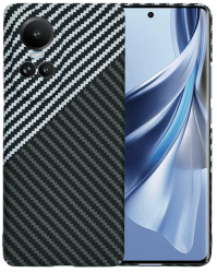 Husa pentru Oppo Reno10 / Reno10 Pro - Techsuit Carbonite FiberShell - Stealth Gray 