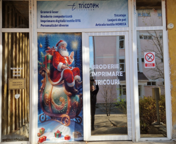 Husa textila pentru usa CRACIUN 2 