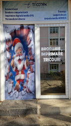 Husa textila pentru usa CRACIUN 3 