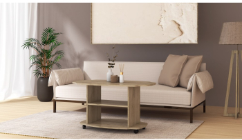 Masuta de cafea Twist ro 100x60x54 cm K002 stejar 