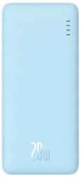 Baterie externa Baseus Airpow 20000mAh 20W Incarcare rapida USB-C USB-A cablu USB-C la USB-A inclus Albastru 