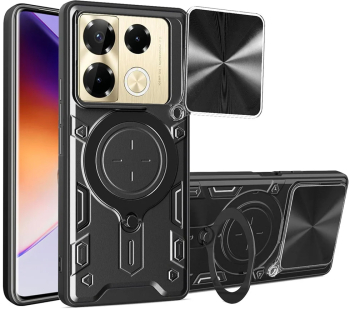 Husa pentru Infinix Note 40 Pro 4G - Techsuit CamGuard Pro - Black