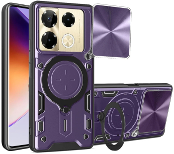 Husa pentru Infinix Note 40 Pro 4G - Techsuit CamGuard Pro - Purple 